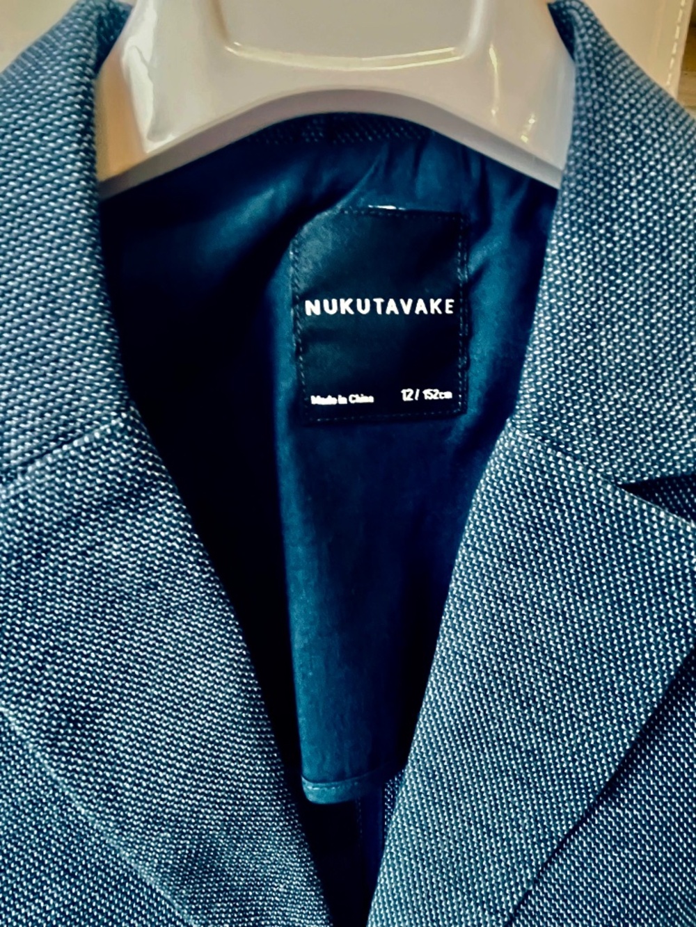 NWT - Marine Blue Boys Slim Fit Suit - Size 12